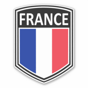 National - Frankreich Aufkleber