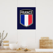 National - Frankreich Poster (Küche)