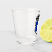 National - Frankreich Schnapsglas (Links)