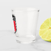 National - Frankreich Schnapsglas (Rechts)