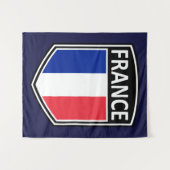 National - Frankreich Wandteppich (Vorderseite (Horizontal))