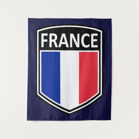 National - Frankreich Wandteppich (Vorderseite)