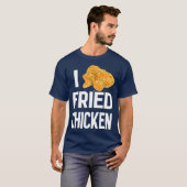 National Fricken Day I Liebe Crispy Chicken T-Shirt (Vorne ganz)
