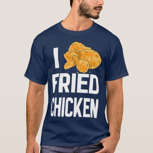 National Fricken Day I Liebe Crispy Chicken T-Shirt (Vorderseite)
