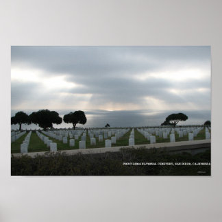 National Friedhof Point Loma Poster