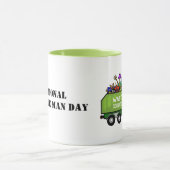 National Garbage Man Day Coffee Tasse Garbage Truc (Zentrum)