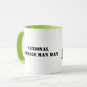 National Garbage Man Day Coffee Tasse Garbage Truc (Vorderseite Links)