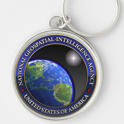National Geospatial-Intelligence Agency (NGA) Schlüsselanhänger (Vorne)