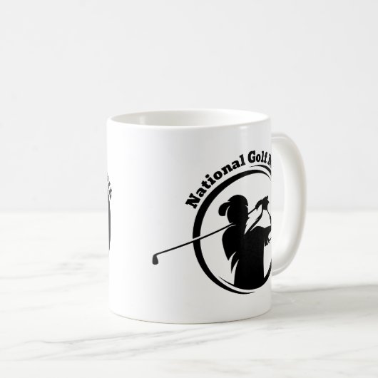National Golf Month Kaffeetasse (VorderseiteRechts)