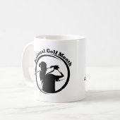 National Golf Month Kaffeetasse (Vorderseite Links)