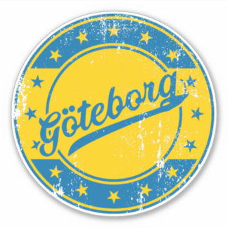 National - Göteborg Sverige | Schweden Sticker