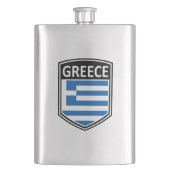 National - Griechenland Flachmann (Vorderseite)