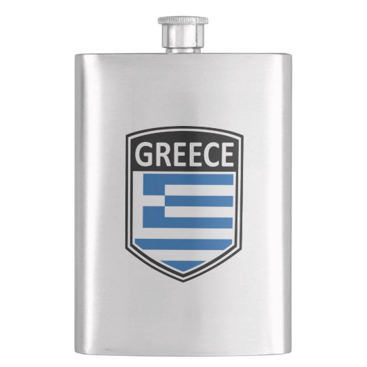 National - Griechenland Flachmann (Vorderseite)