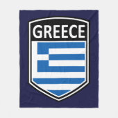 National - Griechenland Fleecedecke (Vorderseite)