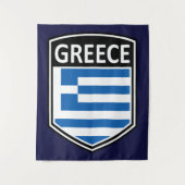 National - Griechenland Wandteppich (Vorderseite)