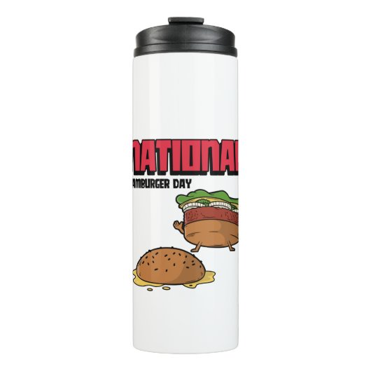 National Hamburger Day Thermosbecher (Vorderseite)