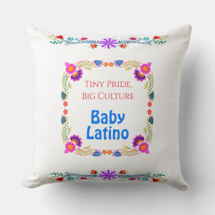 National Hispanic Heritage Farbige Blumen Kissen