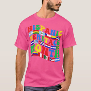 National Hispanic Heritage Monat Alle Länder La T-Shirt
