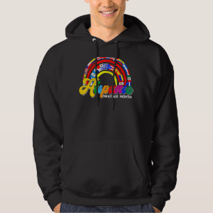 National Hispanic Heritage Monat Regenbogen Alle G Hoodie