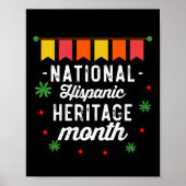 National Hispanic Heritage Monte Funny Gift Poster (Vorne)