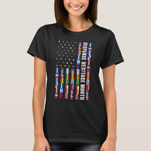 National Hispanic Heritage Month 3 T-Shirt (Vorderseite)