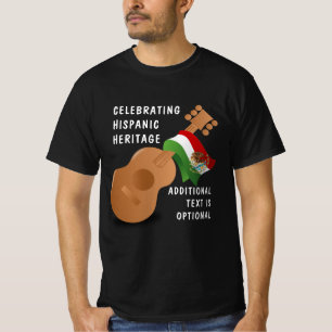 National Hispanic Heritage Month - Gitarre T-Shirt