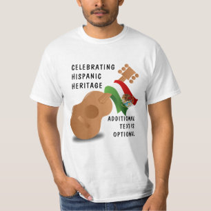 National Hispanic Heritage Month - Gitarre T-Shirt