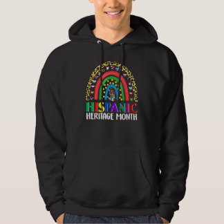 National Hispanic Heritage Month Regenbogen Alle z Hoodie