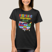 National Hispanic Heritage Month T-Shirt (Vorderseite)
