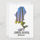 National Historical Park Delaware (erster Staat) (Rückseite)