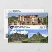 National History Park Citadel, Sans Souci, Ramiers Postkarte (Vorne/Hinten)