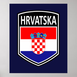 National - Hrvatska Poster