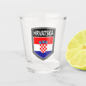 National - Hrvatska Schnapsglas (Vorderseite)
