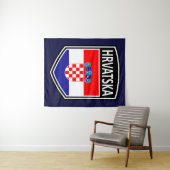 National - Hrvatska Wandteppich (Beispiel (Horizontal))