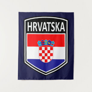 National - Hrvatska Wandteppich