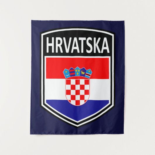 National - Hrvatska Wandteppich (Vorderseite)