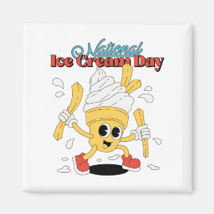 National Ice Cream Day Magnet