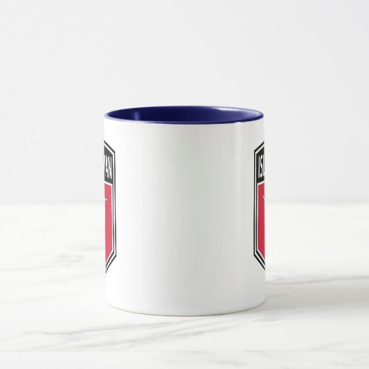 National - Insel Man Tasse (Zentrum)