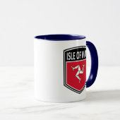 National - Insel Man Tasse (VorderseiteRechts)