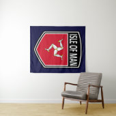 National - Insel Man Wandteppich (Beispiel (Horizontal))