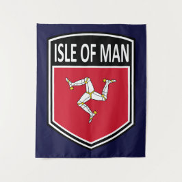 National - Insel Man Wandteppich