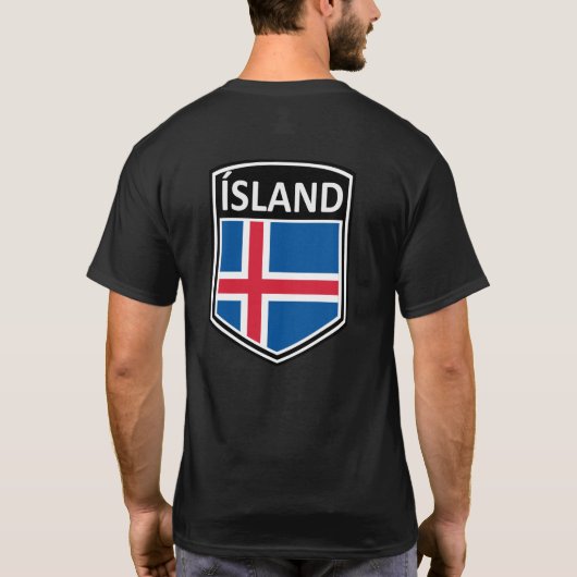 National - Insel T-Shirt (Rückseite)