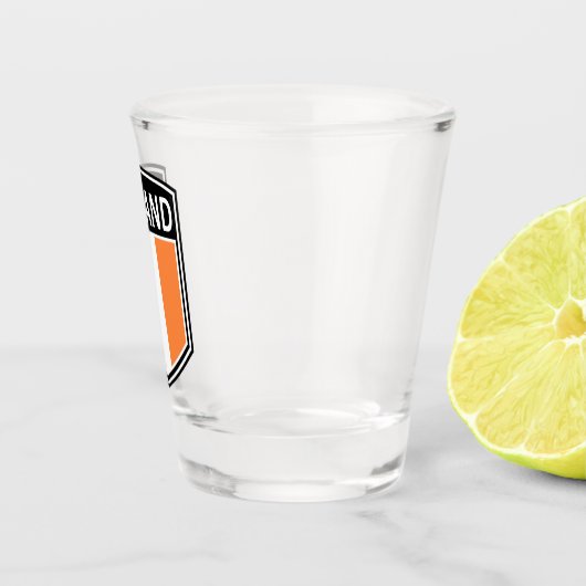 National - Irland Schnapsglas (Rechts)
