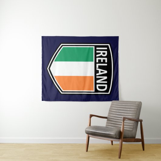 National - Irland Wandteppich (Beispiel (Horizontal))