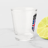 National - Island Schnapsglas (Links)