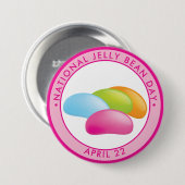 National Jelly Bean Day Button (Vorne & Hinten)