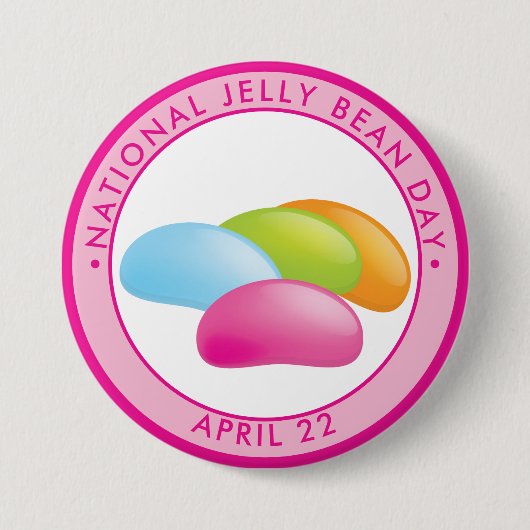National Jelly Bean Day Button (Vorderseite)
