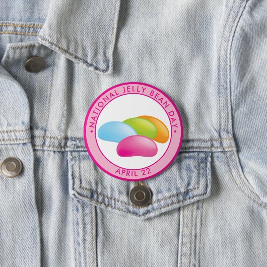National Jelly Bean Day Button (Beispiel)