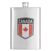 National - Kanada Flachmann (Vorderseite)