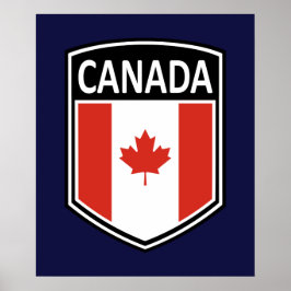 National - Kanada Poster